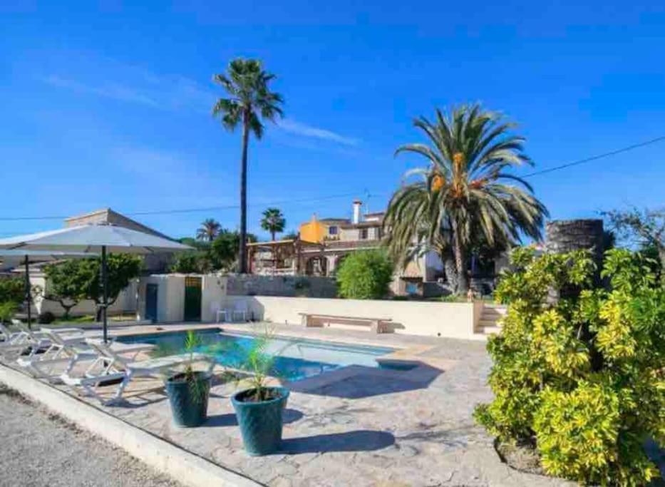 Lovely Appartment 'Solana' With Big Garden, Nice Pool Teulada Esterno foto