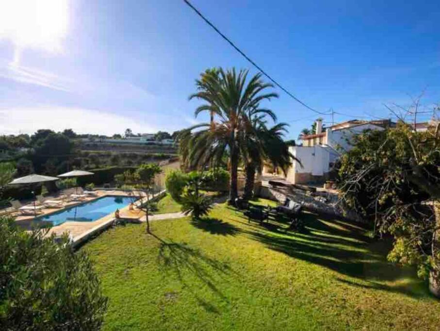 Lovely Appartment 'Solana' With Big Garden, Nice Pool Teulada Esterno foto